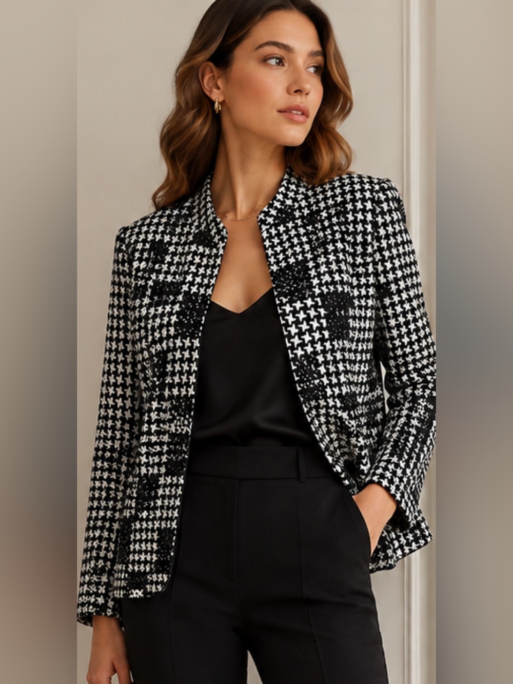 Chic textured jacket